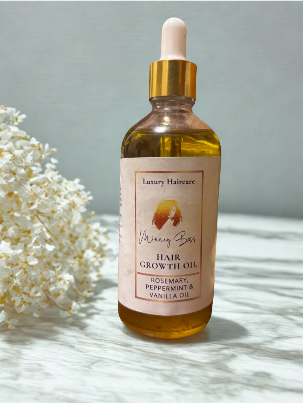 Rosemary, Peppermint & Vanilla Hair Growth Oil - Welcome