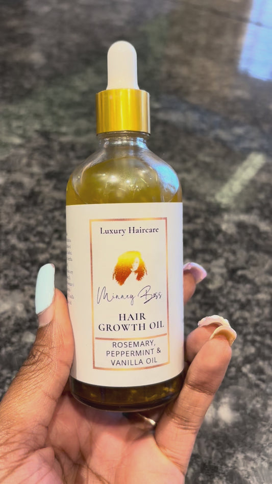 Rosemary, Peppermint & Vanilla Hair Growth Oil - Welcome